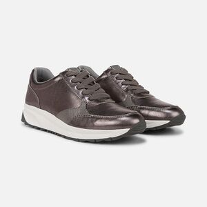 Women’s Naturalizer Shay Lace Up Sneakers - Pewter Leather
